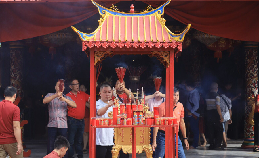 Semarak Imlek 2575 Kongzili, Diharap Jadi Momentum Kedamaian Pemilu 2024
