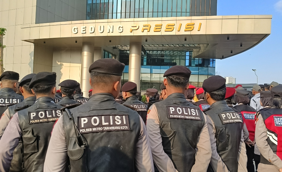 1.212 Polisi Bergeser ke 6.940 TPS Tersebar di Tangerang