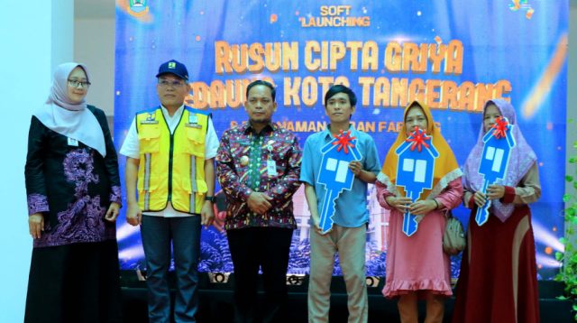 Wujudkan Hunian Layak, Pemkot Tangerang Soft Launching Rusun Cipta Griya