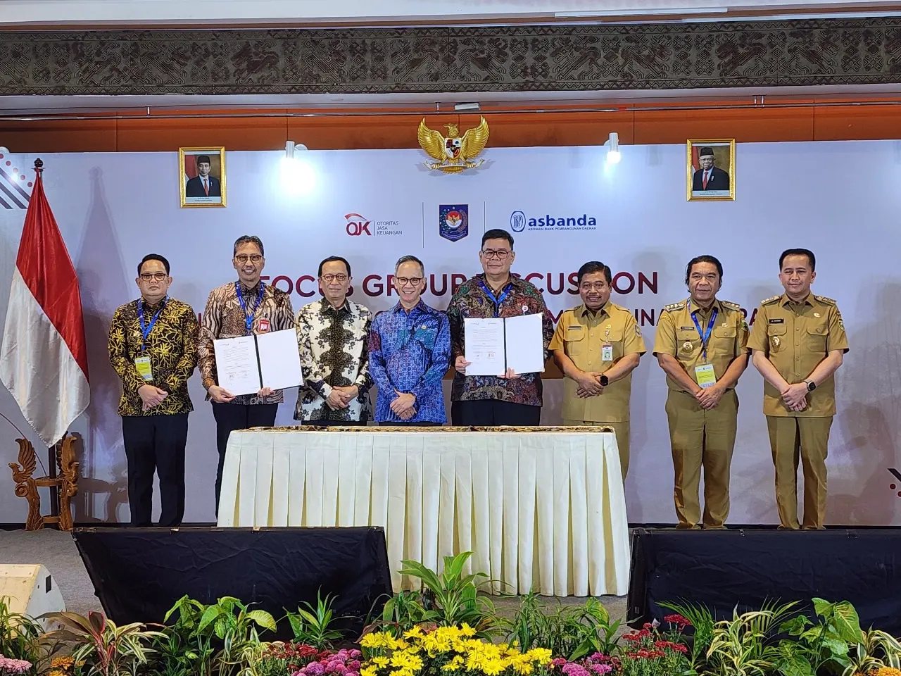 Bank Banten MoU KUB dengan Bank Jatim Bank Banten
