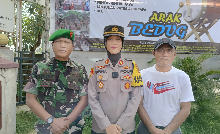 OKP dan Ormas se-Kecamatan Pinang Gelar Parade Seni Budaya, Kapolsek: Raih Pahala Ramadhan