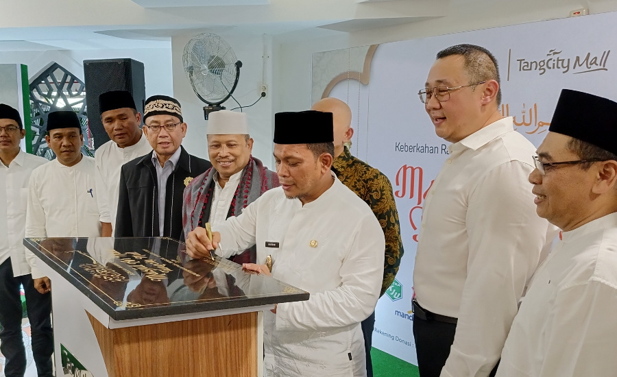 Pertama dan Terbesar di Kota Tangerang, TangCity Mall Resmikan Masjid An Nuur