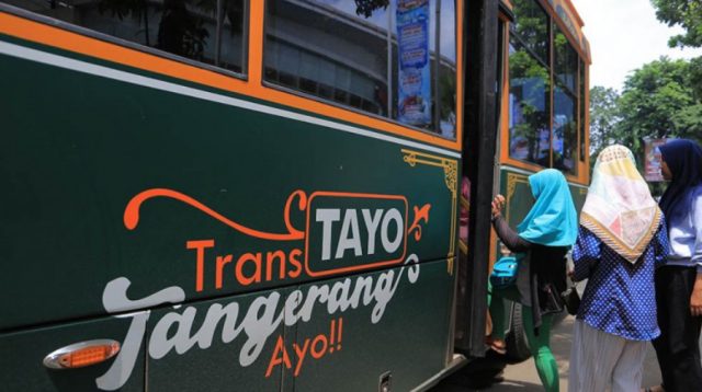 18.681 Orang Naik Bus Tayo Selama Libur Lebaran 2024