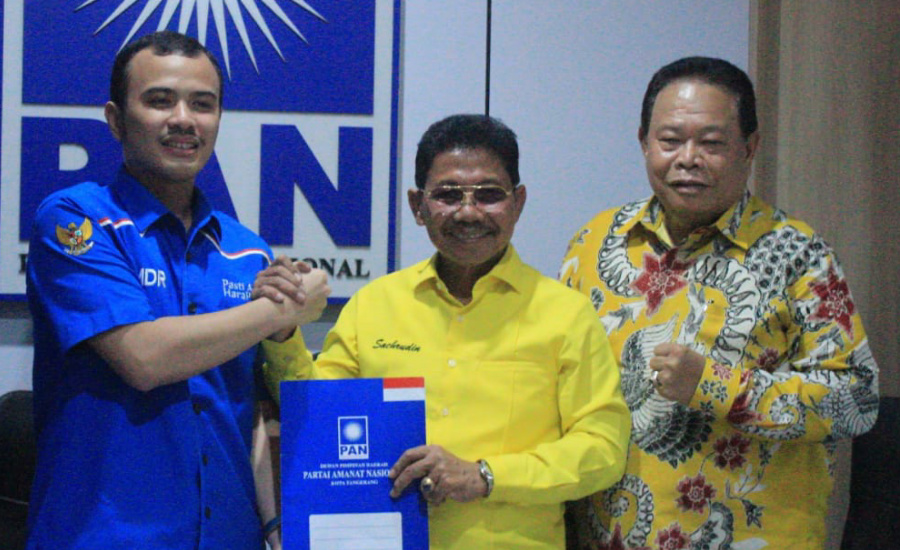 Ketua PAN Kota Tangerang Mau Ngacir Sendiri ke DPP antar Rekomendasi untuk Sachrudin