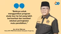 Ketua DPC PPBNI Satria Banten Kabupaten Tangerang Ary As'ari Marnan DPC PPBNI Satria Banten