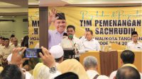 Pengukuhan Tim Kemenangan, Sachrudin: Berpolitik itu Jangan Baper dan Tetap Solid