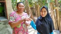 SMPN 1 Curug, 420 Kantong Daging Dibagikan ke Masyarakat SMPN