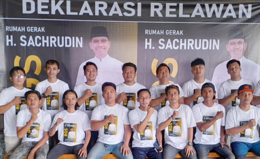 Sambut Pilkada Serentak 2024, Milenial dan Gen Z Dirikan Rumah Gerak Sachrudin
