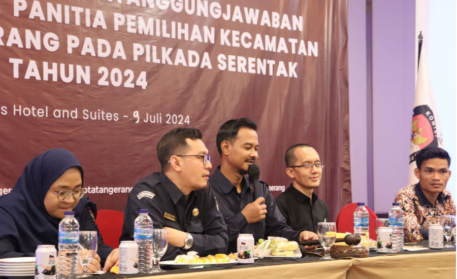 KPU Kota Tangerang Bimtek PPK, Susun Laporan Keuangan