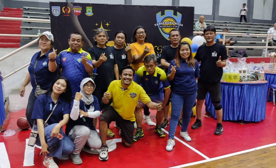 1 Tahun Tangerang Muda Basketball Club Terus Berkomitmen Ciptakan Atlet Membanggakan Kota Tangerang