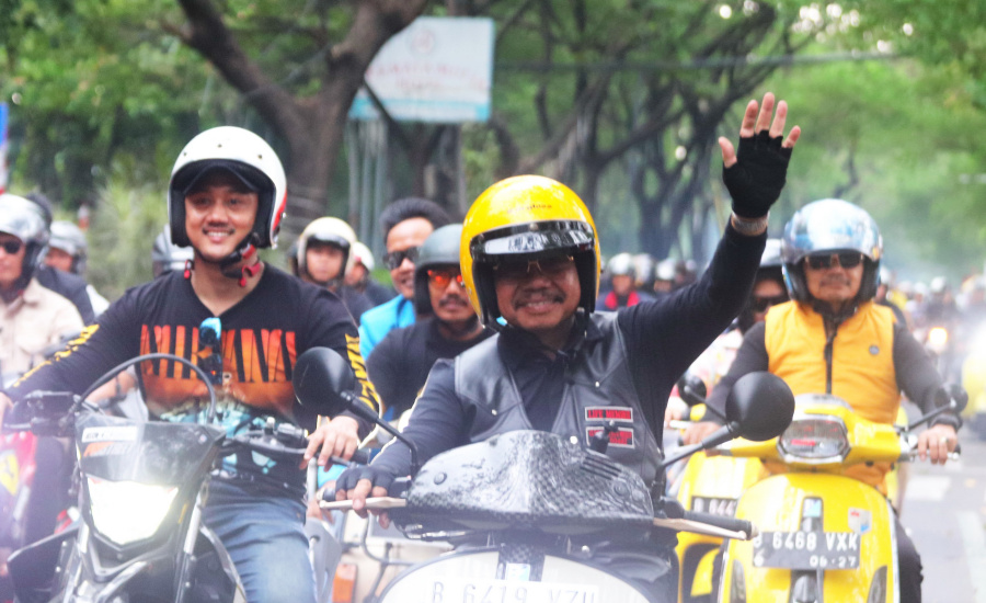 Nyoride Vol.6 Bareng KNPI Kota Tangerang, Simak Pesan Sachrudin untuk Pemuda