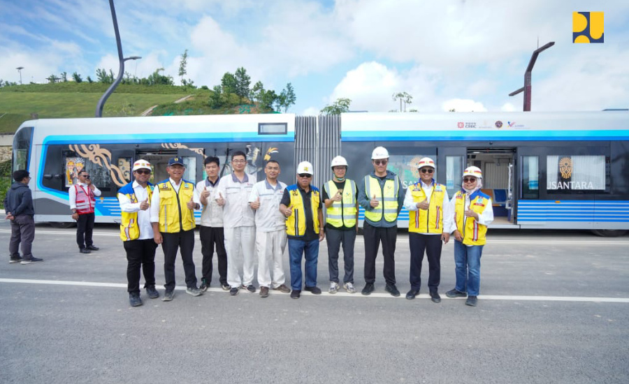 Kereta Otonom IKN Berdaya Angkut 300 Penumpang