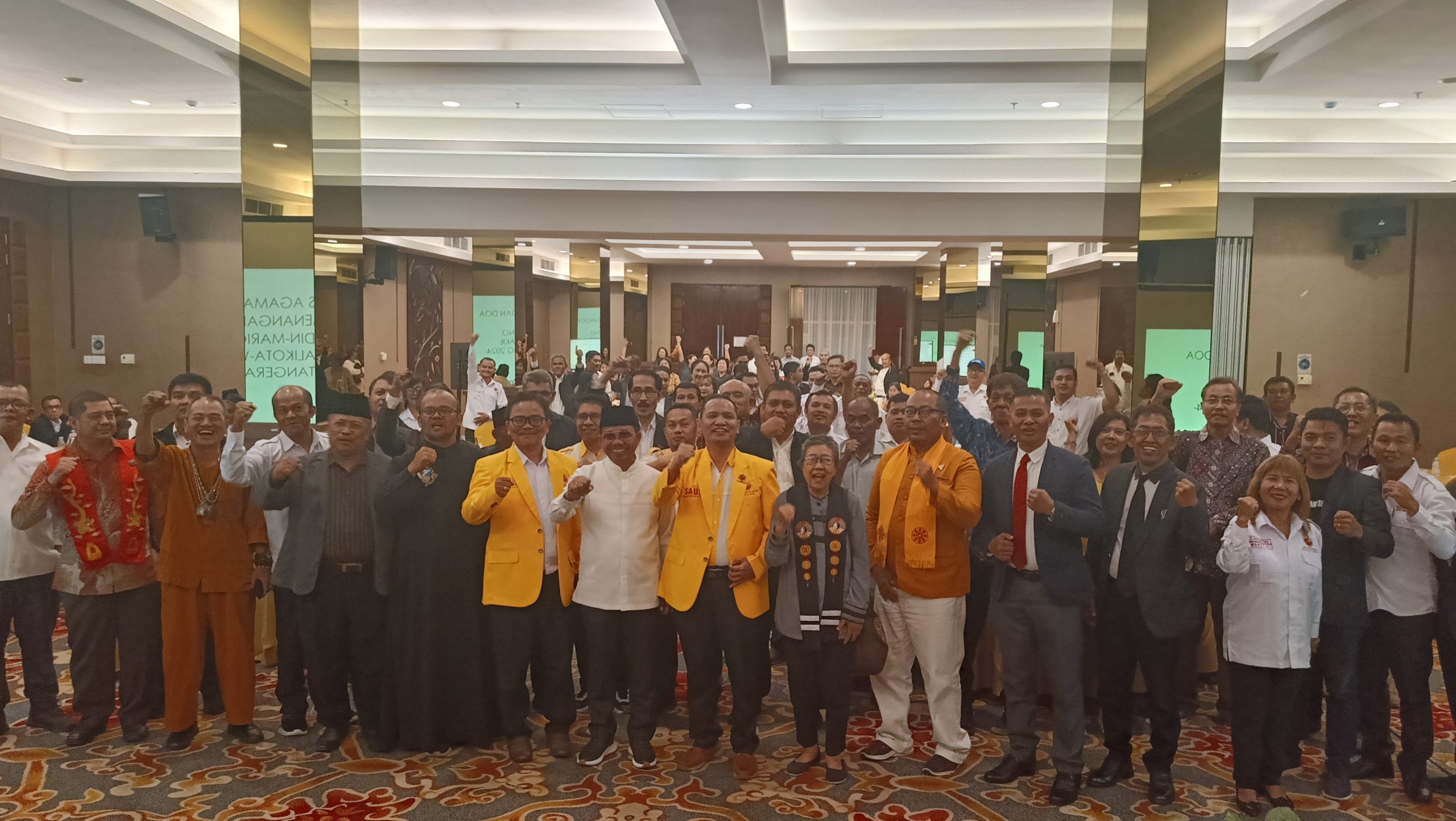 6 Tokoh Lintas Agama Doakan Sachrudin-Maryono