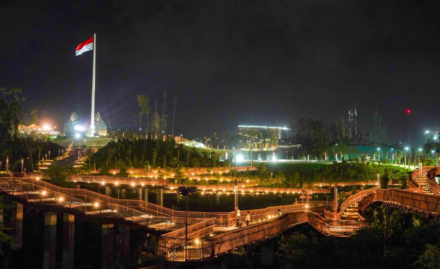 Sesuai Target dan Rencana, Progres Pembangunan IKN Capai 92 Persen