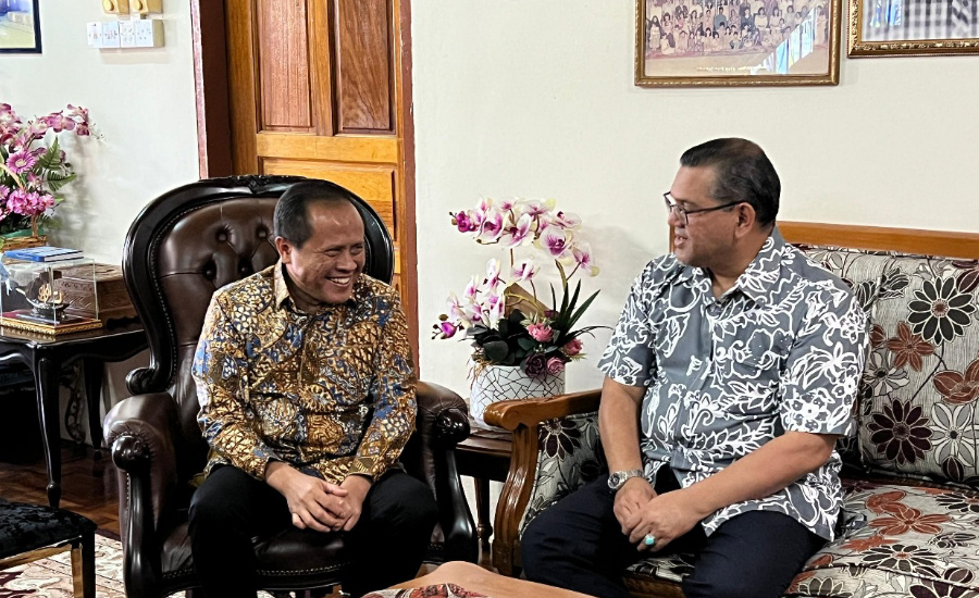 Konsul RI Tawau Kunjungi Ahli Dewan Undangan Negeri Sabah YB Datuk Nizam