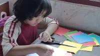 SDN Caringin 1 Latih Imajinasi Untuk Kuatkan Daya Ingat SDN