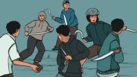 Hendak Tawuran, Lima Remaja Berikut Dua Celurit Diangkut ke Polsek Ciledug