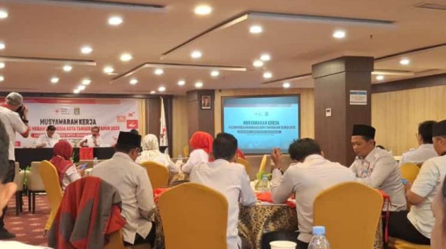 Musyawarah Kerja, PMI Kota Tangerang Perkuat Sinergi Demi Kemanusiaan