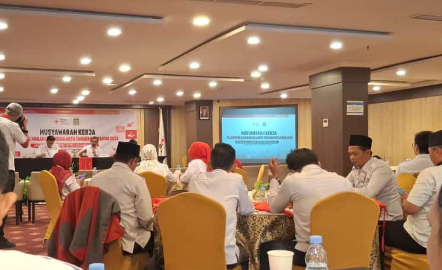 Musyawarah Kerja, PMI Kota Tangerang Perkuat Sinergi Demi Kemanusiaan