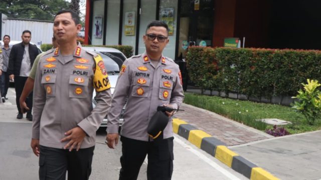 Arus Balik Lancar, Kapolres Cek Posyan Rest Area Tangerang