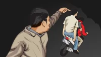 Motor Digasak