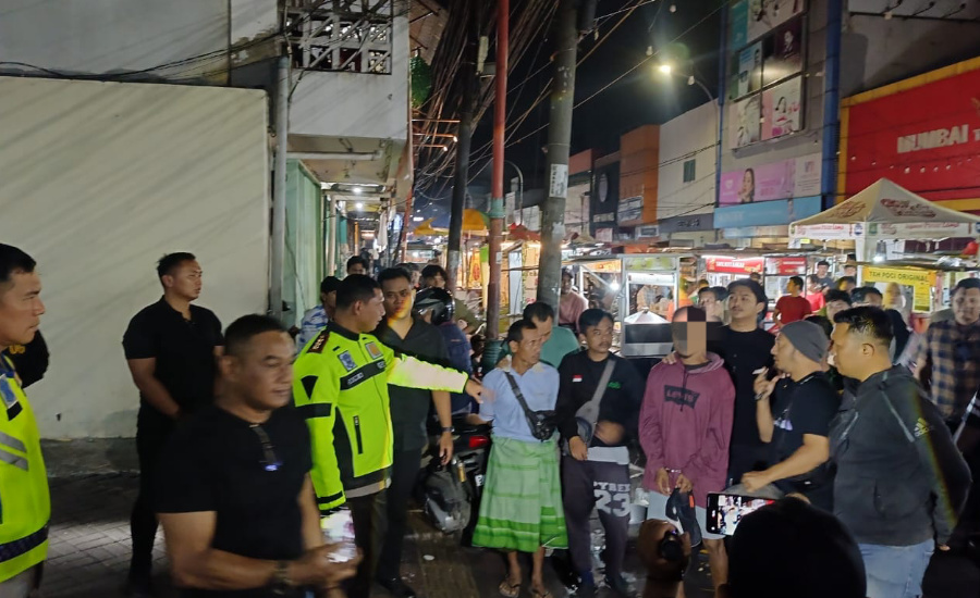 Polisi Tangkap Preman Meresahkan di Kawasan Pasar Lama, Kota Tangerang