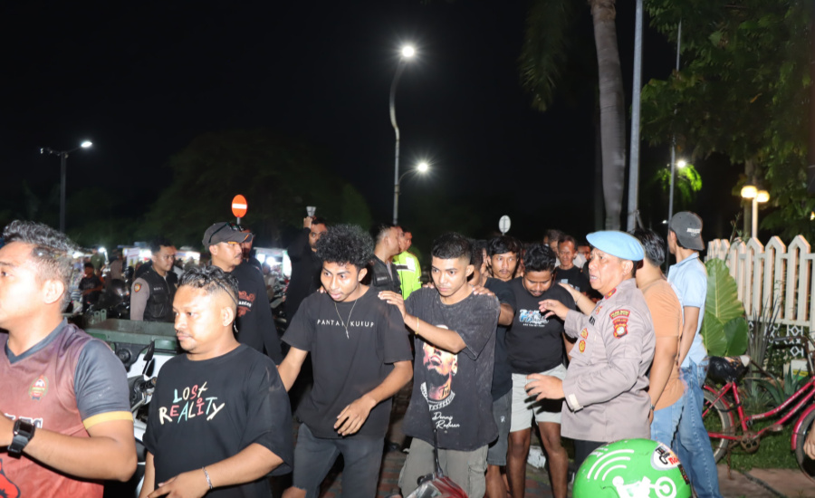 Operasi Berantas Jaya, 34 Preman di Tangerang Diamankan Polisi