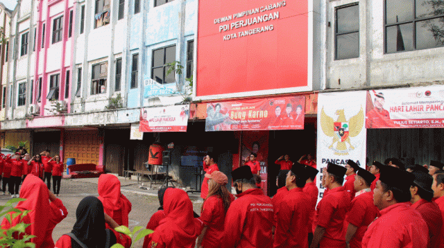 Juni Bulan Bung Karno, PDI-Perjuangan Kota Tangerang Peringati Hari Lahir Pancasila