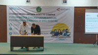 LKBN Antara dan UNIS Tangerang MoU Kerjasama Tri Dharma Perguruan Tinggi
