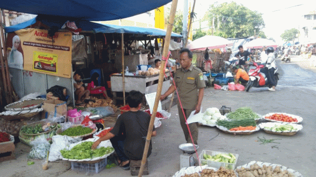 Wujudkan Pasar Anyar yang Tertib , Pemkot Sosialiasi PKL Patuhi Aturan