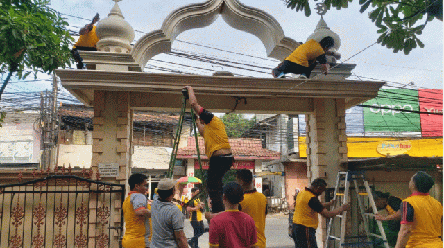 Hari Bhayangkara ke-79, Polres Metro Tangerang Kota Bakti Religi Serentak