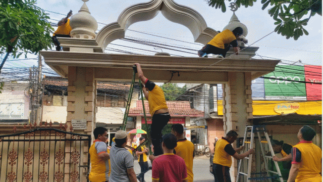 Hari Bhayangkara ke-79, Polres Metro Tangerang Kota Bakti Religi Serentak