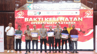 150 Pasien Jalani Operasi Katarak Gratis Digelar Polres Metro Tangerang Kota