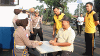 Hari Bhayangkara ke-79, Polres Metro Tangerang Gelar Pelayanan Terpadu di Car Free Day