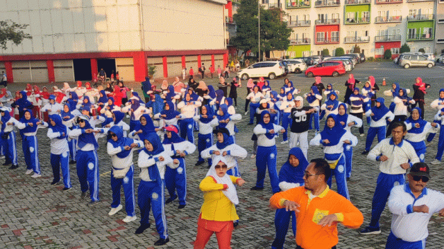 Senam dan Donor Darah, TOS Hotel and Convention Center Tangerang Jalankan Program CSR Berkelanjutan