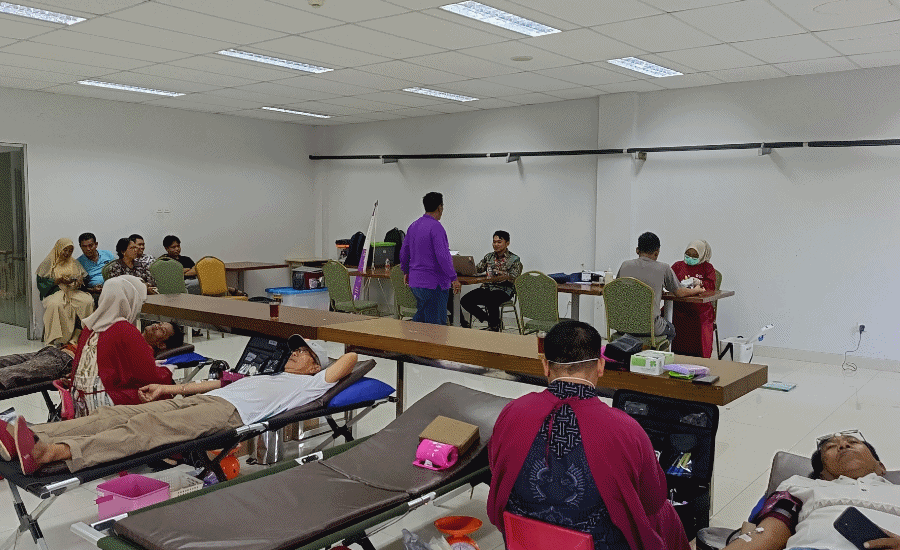 Senam dan Donor Darah, TOS Hotel and Convention Center Tangerang Jalankan Program CSR Berkelanjutan