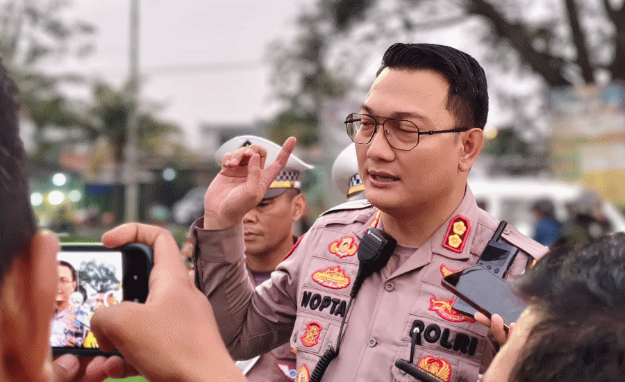 Bebas Macet, Polisi Lakukan Terapi Trauble Spot di Jalan Raya Cadas-Sangengo-Bayur