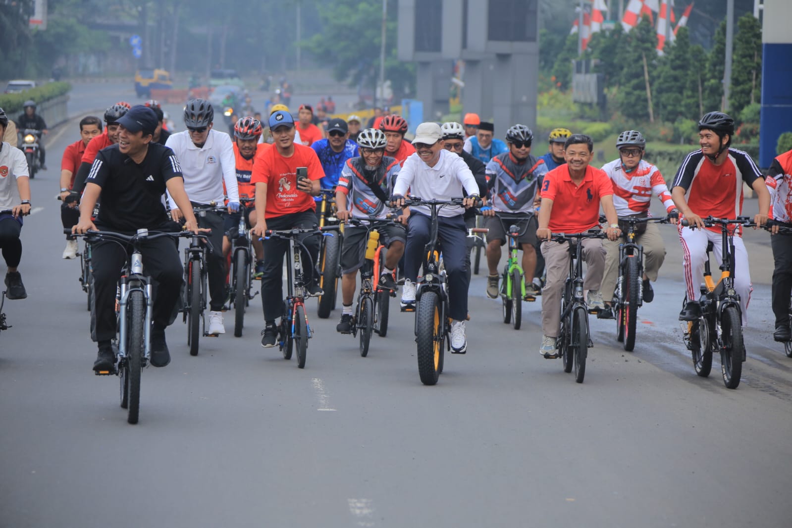 Gowes Kemerdekaan di Kota Tangerang Minggu (24/8)