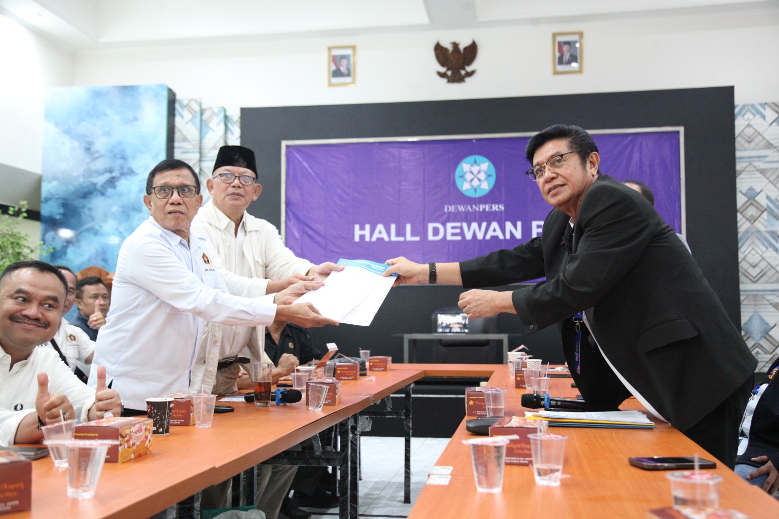 Daftar di Kongres Persatuan PWI 2025, Hendry Ch Bangun 14 Dukungan Provinsi