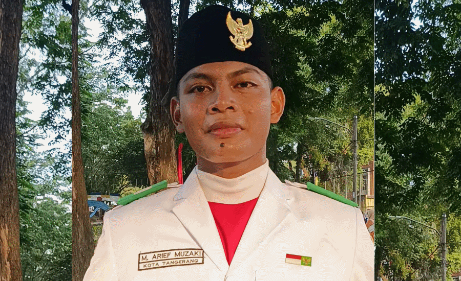 Motivasi Putra Seorang Sopir Jadi Paskibra Kota Tangerang, Hingga Ingin Jadi Polisi