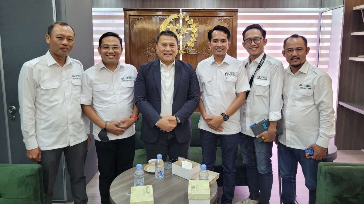 Bapeda DOB Tangerang Utara Datangi Gedung DPR