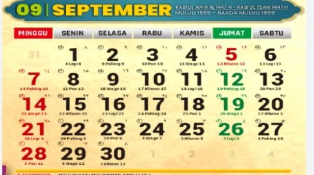 Hari Ini 23 September 2025 Hari Maritim Nasional