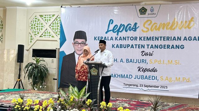 Kepala Kemenag Kabupaten Tangerang