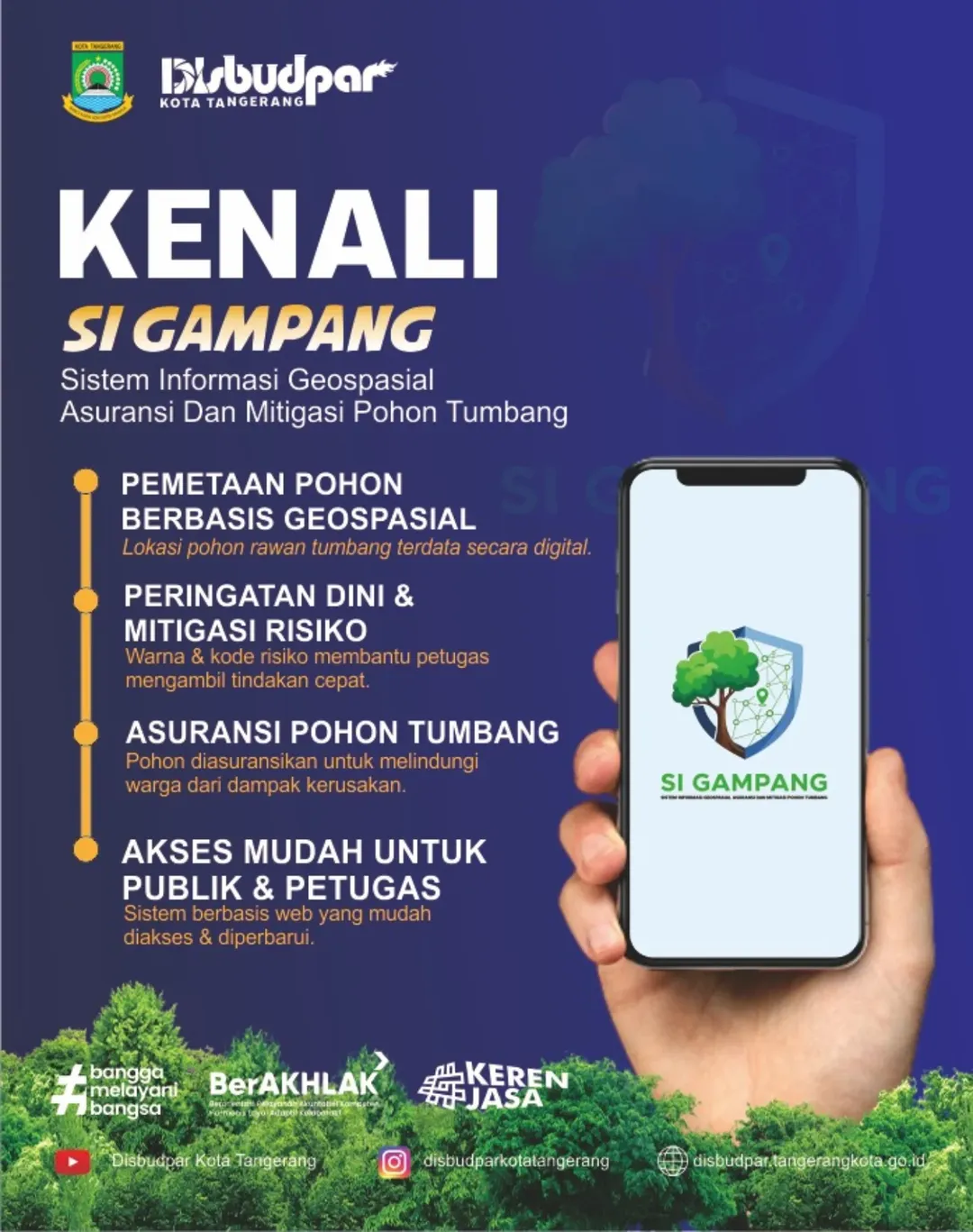 Anti Ribet! Cek Kondisi Pohon dan Klaim Asuransi Kini Bisa Lewat Website Si GAMPANG