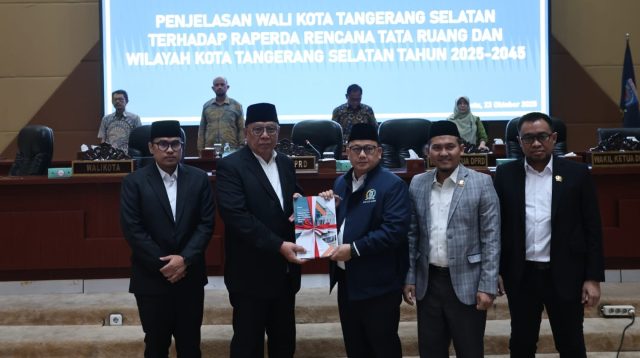 Raperda Tata Ruang Wilayah 2025-2045 Kota Tangsel