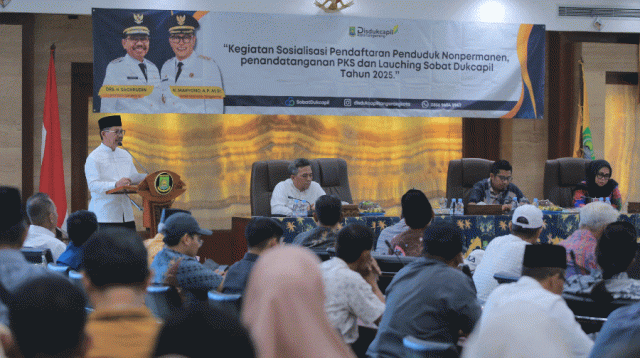 Disdukcapil Kota Tangerang Luncurkan Sobat Dukcapil Versi 2 & Sosialisasi Pendaftaran Penduduk Non Permanen