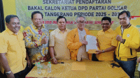 Restu DPP, Sachrudin Maju Sebagai Balon Ketua DPD Golkar Kota Tangerang 2025-2030
