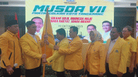 Sejarah di Banten! Sachrudin Tiga Periode Pimpin Golkar Kota Tangerang