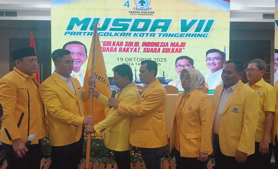 Sejarah di Banten! Sachrudin Tiga Periode Pimpin Golkar Kota Tangerang Sejarah di Banten! Sachrudin Tiga Periode Pimpin Golkar Kota Tangerang