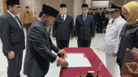 Wali Kota Tangerang Sachrudin Rotasi Mutasi 112 Pejabat Eselon 3 dan 4 Wali Kota Tangerang Sachrudin Rotasi Mutasi 112 Pejabat Eselon 3 dan 4